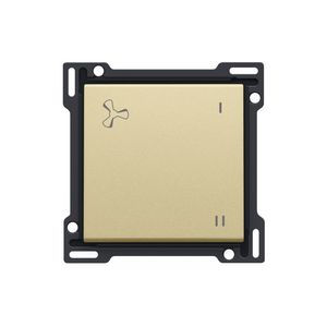 Afwerkingsset mechanisch gecontr. ventilatiebed. gold