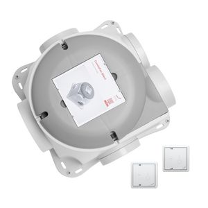 Woonhuisventilator ComfoFan Silent Set  incl. 2x CO2-sensor