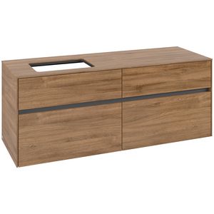 Wastafelonderkast Collaro 1400x548x500mm Oak.Kans C11700RH