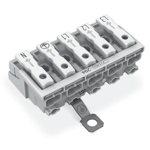 Kroonklem Drukknop extern PE-schroefcontact 294-4415 VVE=250