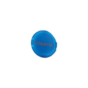 Lenzen vlak blauw "ontgrendeling"