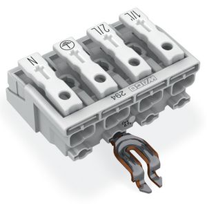 Kroonklem Drukknop extern HA PE-klikcontact 294-5324 VVE=500