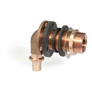 Muurplaat RAUTITAN RX+ schuif 16x1/2"bn.dr. l=35mm hout VVE=10