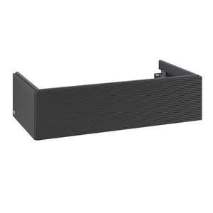 Wastafelonderkast Antao 988x256x493mm Black Matt Lacquer K02100PD