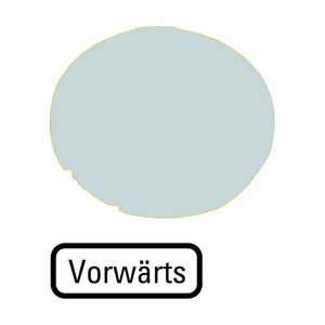 Lenzen vlak wit "voorwaarts"