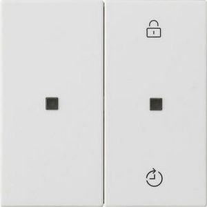 Gira eNet draadloos bedieningselement-opzetstuk Memory System 55 zuiver wit m