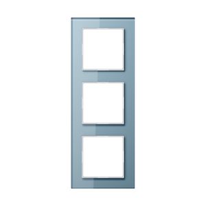 Afdekraam 3-voudig blauw grijs A-creation