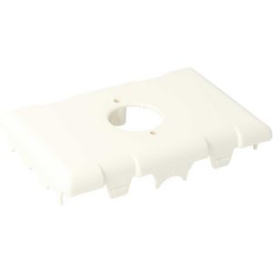 Montagedeksel LU creme  tbv universele lasdoos VVE=100