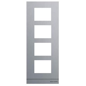 Welcome IP kader audio buitenpost maat 1/4 Edelstaal