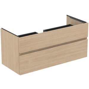 Wastafelmeubel 1200x505x550mm white oak 2 laden Finesse E3394US