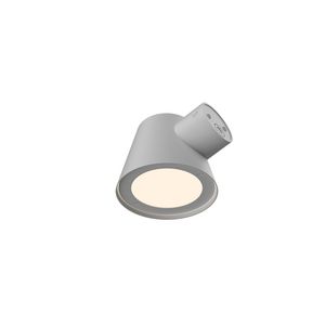 Wandlamp INK LED008 mat wit incl. GU10 ledlamp 5W 3000K+4000K
