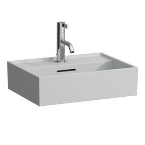 Wall-hung Washbasin 450x340x120mm Grey Matt H8153307591041