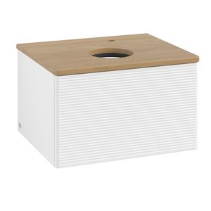 Wastafelonderkast Antao 600x360x500mm White Matt Lacquer K29151MT