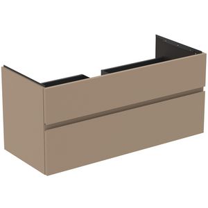 Wastafelmeubel 1200x505x550mm mat greige 2 laden Finesse E3394UP