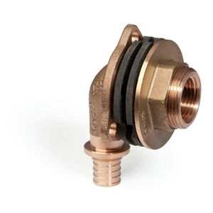 Muurplaat RAUTITAN RX+ schuif 16x1/2"bn.dr. hollewand VVE=10