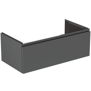 Wastafelmeubel 1000x505x370mm matt anthracite 1 lade Finesse