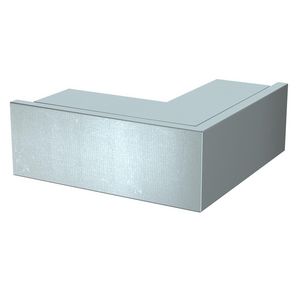 Buitenhoek met bovenstuk 80x80mm