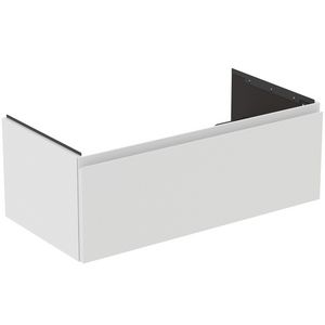 Wastafelmeubel 1000x505x370mm matt white 1 lade Finesse
