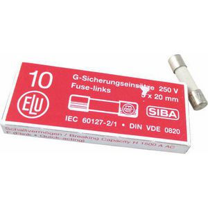 Zekering fijn 4A flink 250V 5x20mm