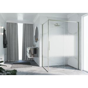 Riga 2p+f 107 re verst.107,5-109cm rose 1motief brushed inox