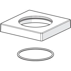 Rozet 75x75 mm compleet einz 59914214