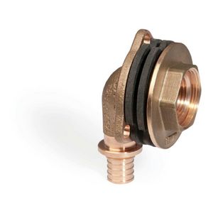 Muurplaat RAUTITAN RX+ 16x1/2"bn.dr. l=18mm VVE=10