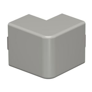 Buitenhoek 30x45mm polyvinylchlorid steengrijs VVE=4