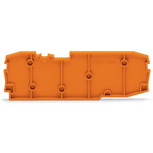 Afstandsplaat 2,9 mm breed oranje VVE=25