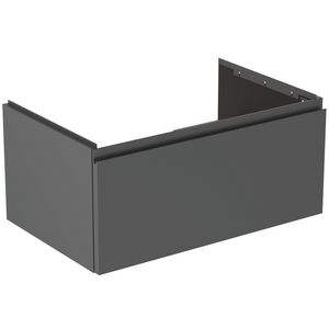 Wastafelmeubel 800x505x370mm matt anthracite 1 lade Finesse