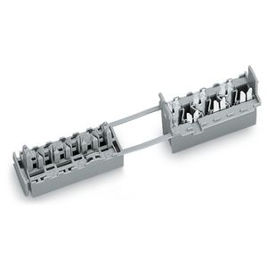 Busstrook 6-polig grijs VVE=50