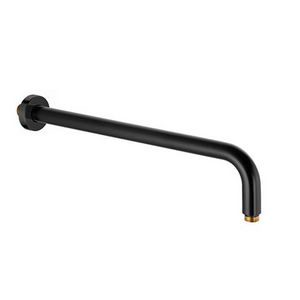 A-QA douchearm  400MM 1/2 matzwart