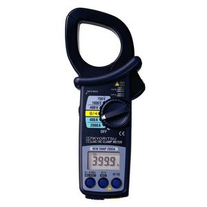 Digitale stroomtang, 400/2000A AC/DC, analoge uitgang, CAT-I