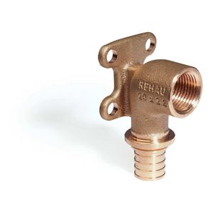 Muurplaat opbouw RAUTITAN RX+ schuif 20x1/2"bn.dr.