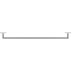 Badhanddoekhouder 80 cm Karree Chroom