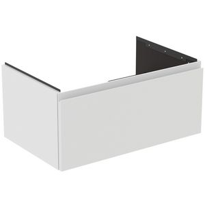 Wastafelmeubel 800x505x370mm matt white 1 lade Finesse
