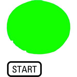Lenzen vlak groen "start" VVE=10