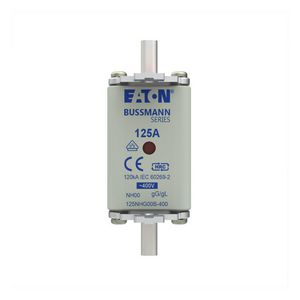 Zekering laagsp. 125A AC 400V NH00 gL/gG dubbele mel VVE=3