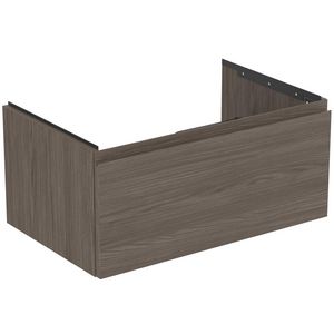 Wastafelmeubel 800x505x370mm dark elm 1 lade Finesse