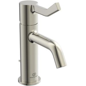 Wastafelmengkraan m. lange hendel m. waste silver storm (rvs-look) Joy