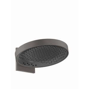 Hoofddouche Rainfinity 360 3 straalsoorten wand brushed black chrome