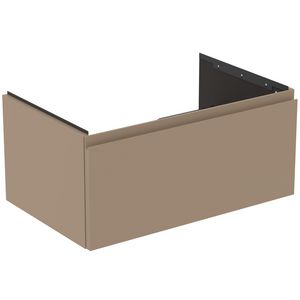 Wastafelmeubel 800x505x370mm mat greige 1 lade Finesse