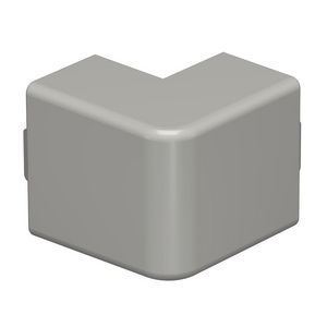 Buitenhoek 25x40mm polyvinylchlorid steengrijs VVE=4