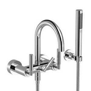 Tara Badmengkraan wand met douchegar. chroom 25133882-00