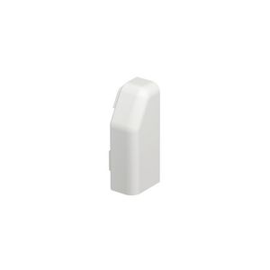 Eindstuk rechts SL 20x50 9010 polyvinylch. puur wit VVE=10