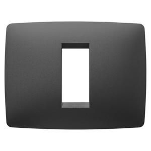 ONE PLAAT-VAN GELAKT TECHNOPOLYMEER-1 MODULE-SATIJN ZW