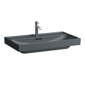 Wastafel onderzijde geslepen 880x210x540mm graphite matt