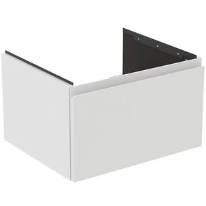Wastafelmeubel 600x505x370mm matt white 1 lade Finesse