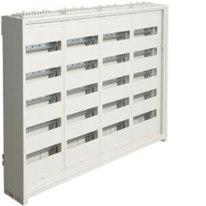 Opbouwveldverdeler IP30 800x1050x161mm 240 mod. geisoleerd