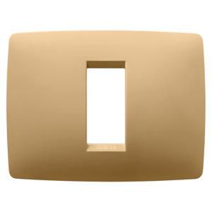 ONE PLAAT-VAN GELAKT TECHNOPOLYMEER-1 MODULE-GOUD-CH