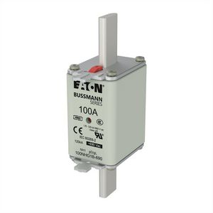 Zekering laagsp. 100A AC 690V NH1 gL/gG dubbele meld VVE=3